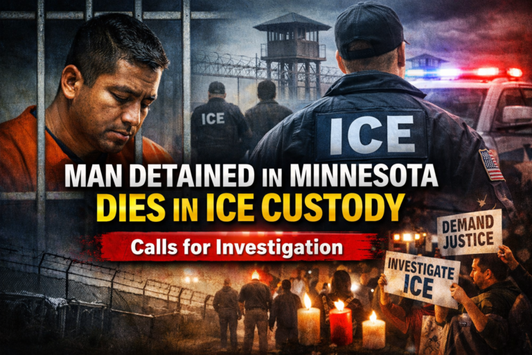 man detained in Minnesota dies in ICE custody