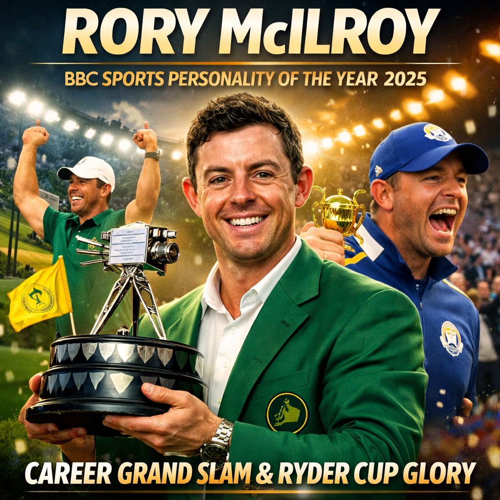 Rory McIlroy BBC Sports Personality of the Year 2025