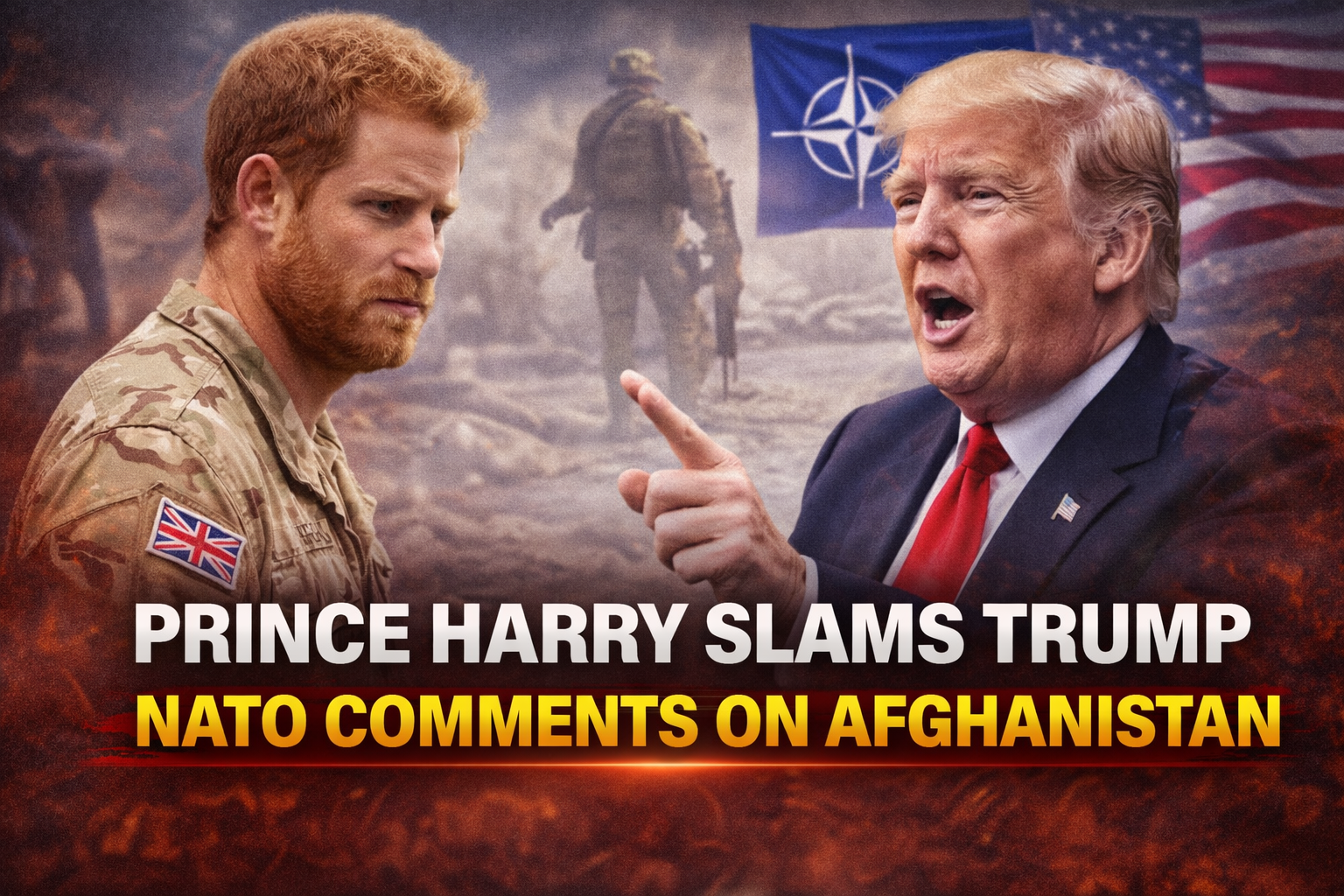 Prince Harry NATO comments Afghanistan