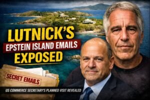 US Commerce Secretary Lutnick Epstein island emails