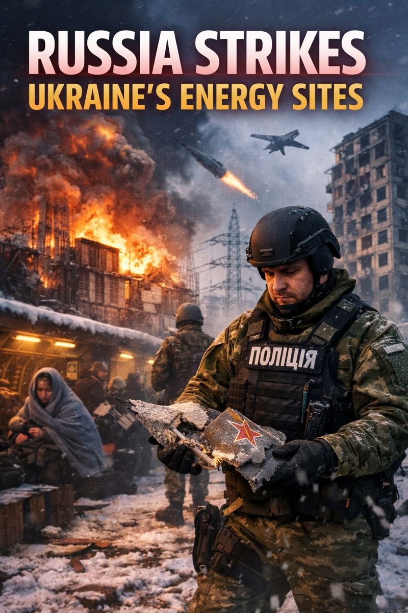 Russia hits Ukraine energy sites