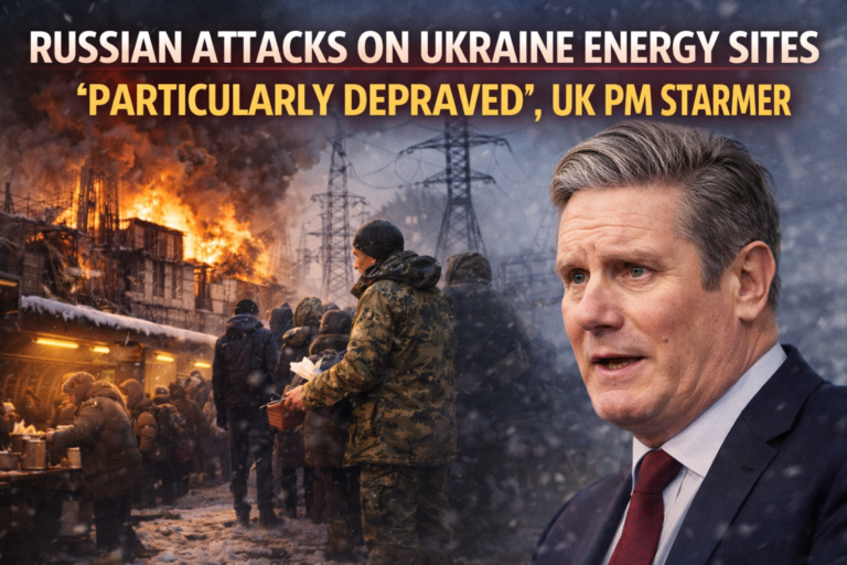 Russian Attacks on Ukraine Energy Sites
