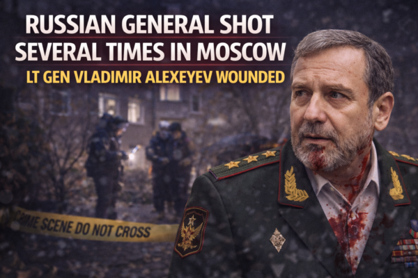 Russian General Shot Moscow